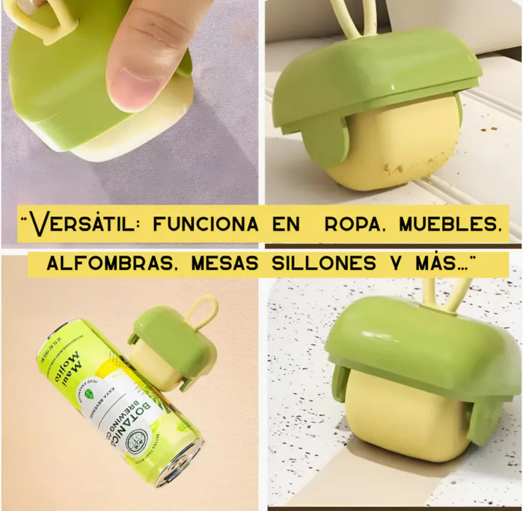 Rodillo Premium Portátil ¡Adiós al Pelo de Mascota en Cualquier Lugar!