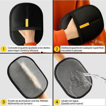 Guantes Estáticos - Elimina el pelo de tus mascota